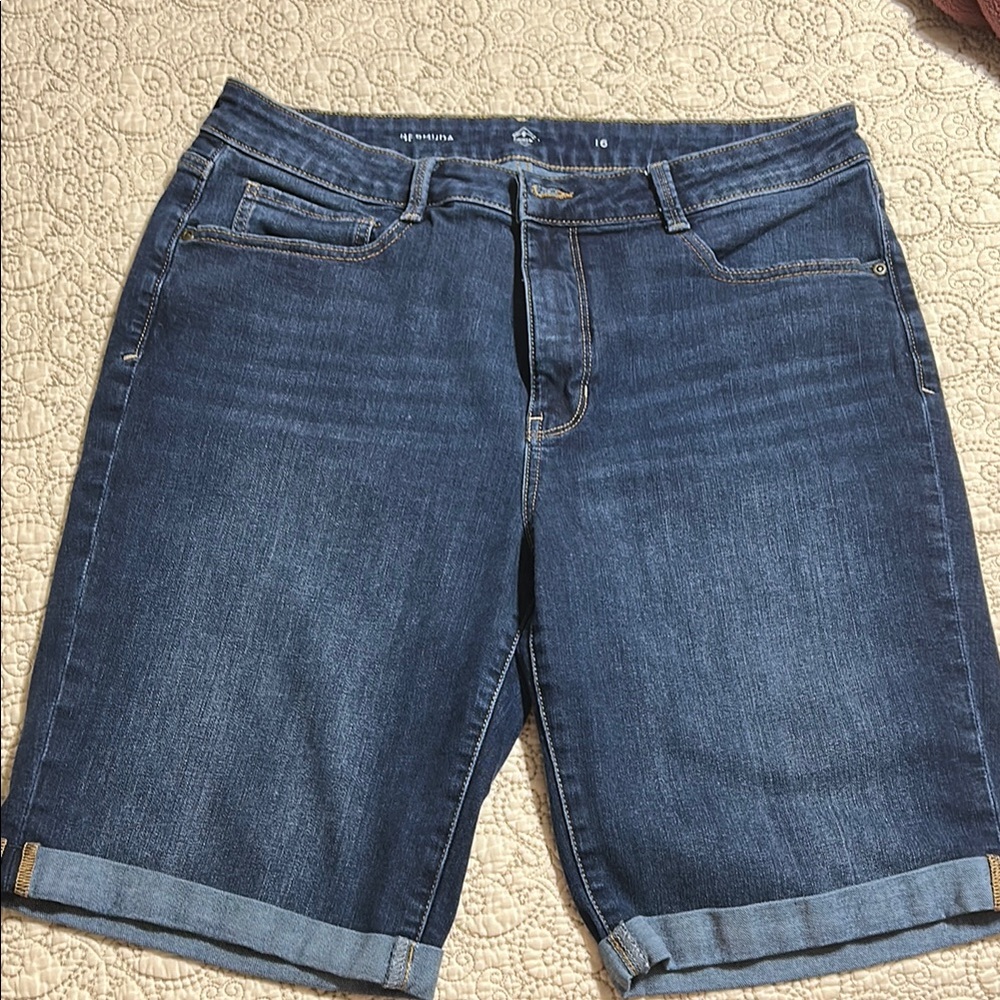 Denim Blue Women's Shorts